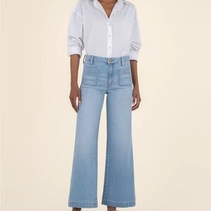 Kut from the Kloth MEG High Rise Wide Leg Jeans